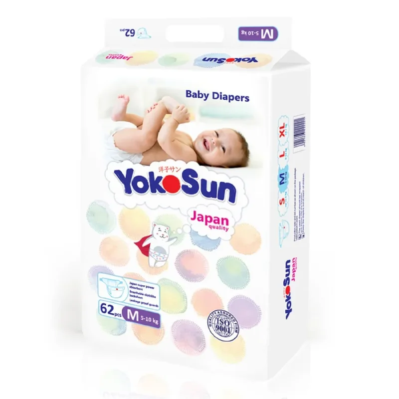 Tagliklar YokoSun Comfort, M (5-10 kg), 62 dona.