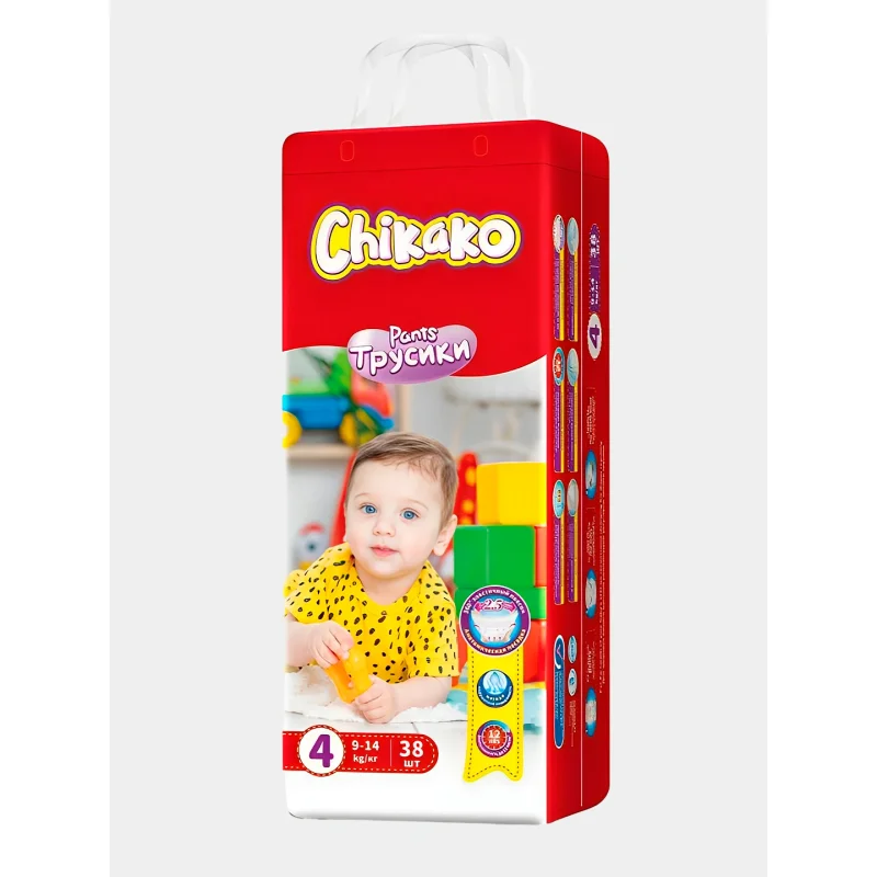 Chikako trusik 4, 38 dona (9–14 kg)