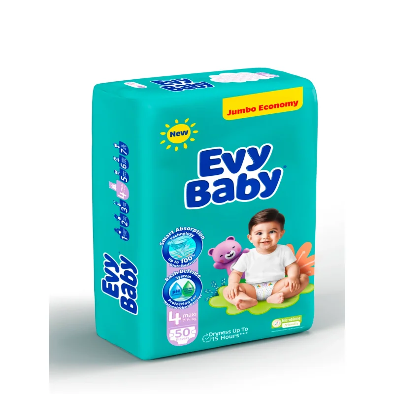 Evy Baby 4, 50 dona (7–14 kg)