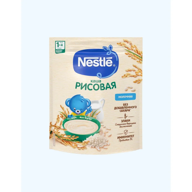 Nestle sutli guruch bo'tqasi 4+ oylik, 200 g