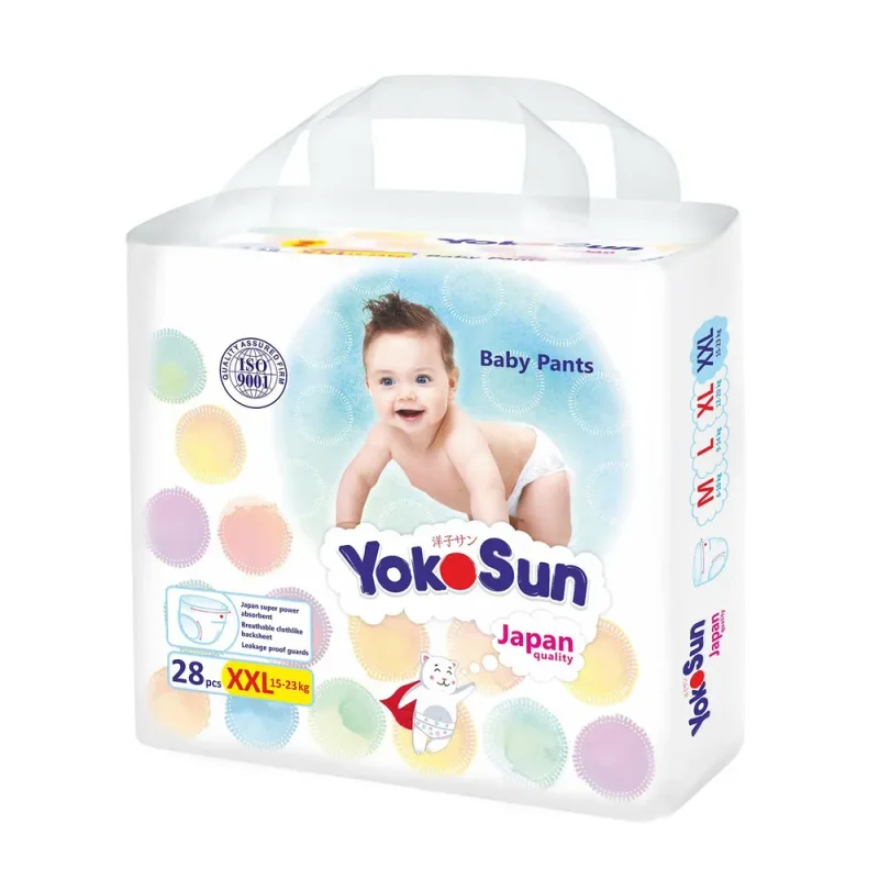 Trusik tagliklar YokoSun Comfort, XXL (15-23 kg) 28 dona.