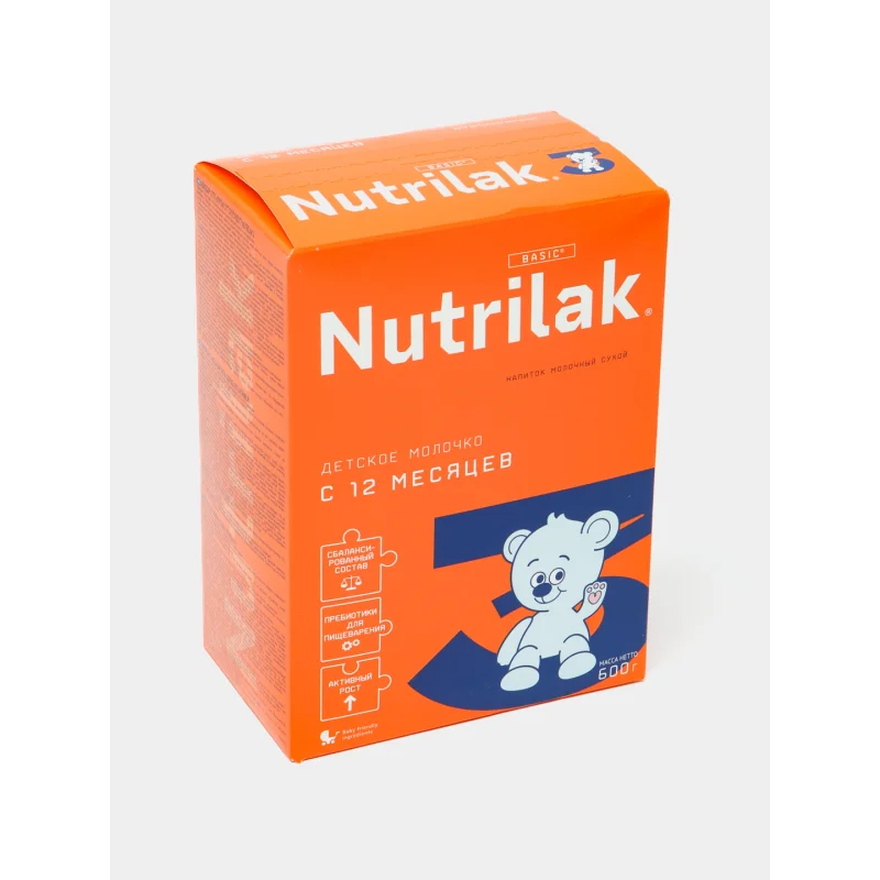 Nutrilak3, Basic 12 oyli— 600 g