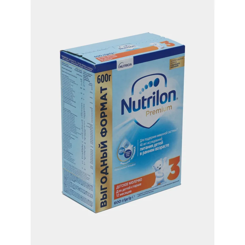 Nutrilon. Premium 3. 600g (12– oydan)