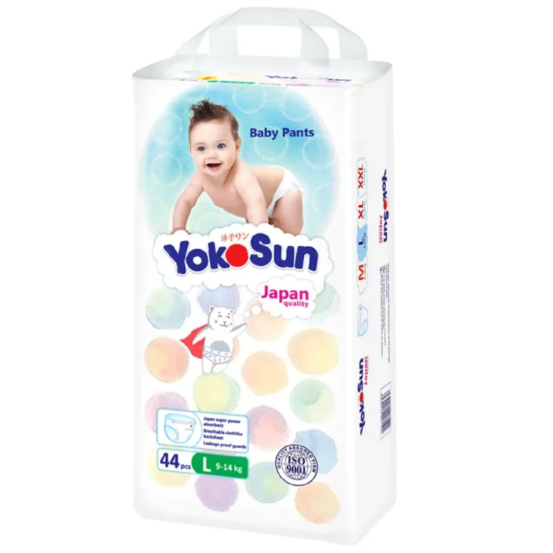 Trusik tagliklar YokoSun Comfort, L (9-14 kg), 44 dona.