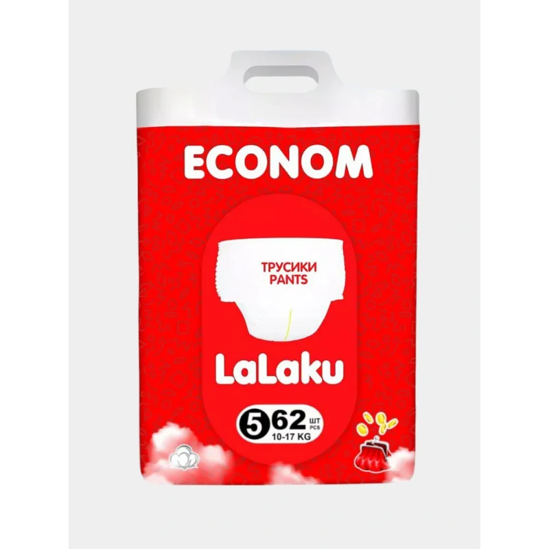 Lalaku trusik econom 5, 62 dona (10–17 kg)