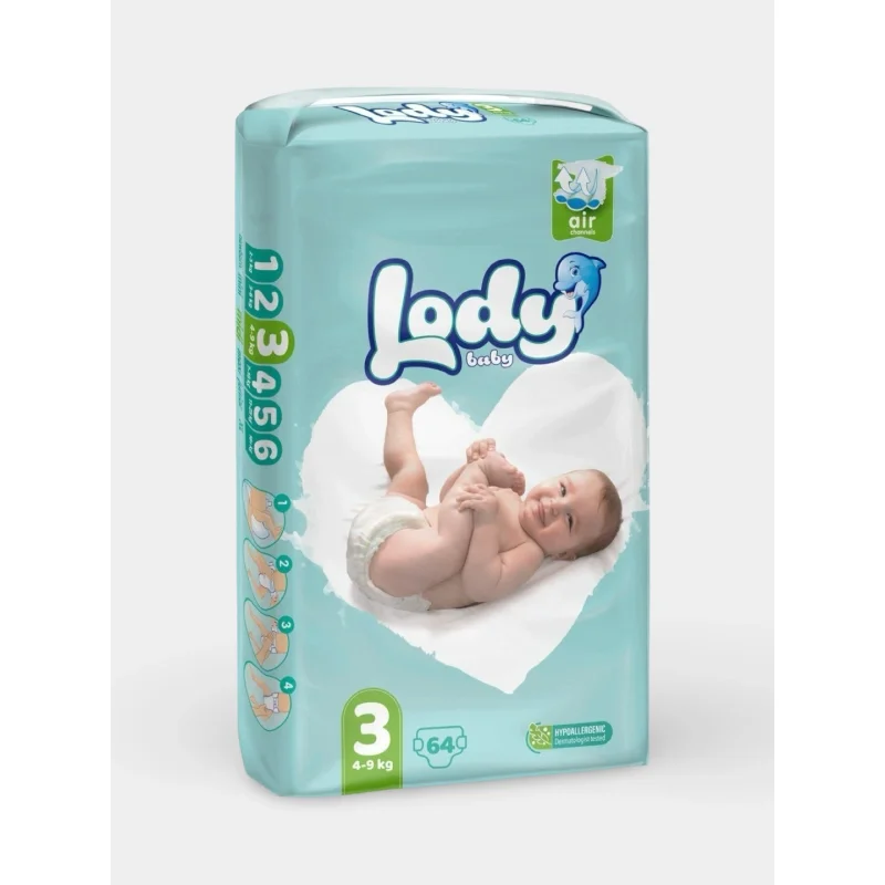 Lody 3, 64 dona (4–9 kg)