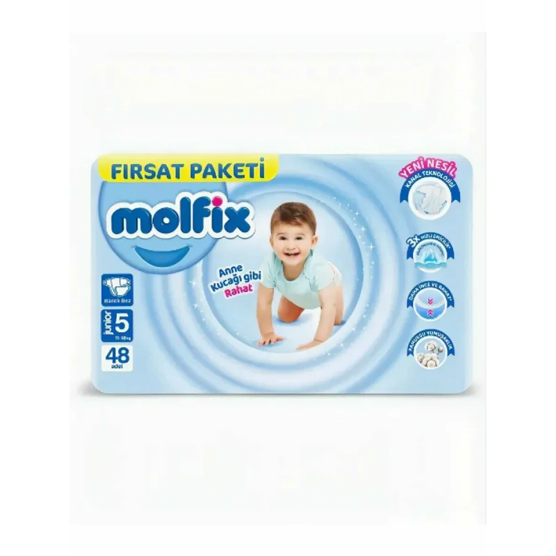 Molfix 5, 48 dona (11–18kg)