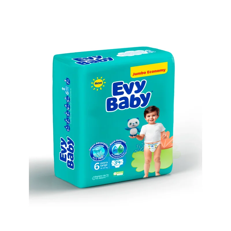 Evy Baby 6, 34 dona (16–25 kg)