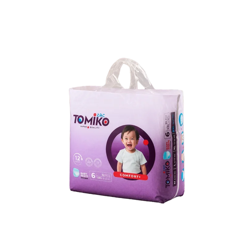 Trusik Tomiko 6, XXL comfort+ 32 dona (15–23 kg)