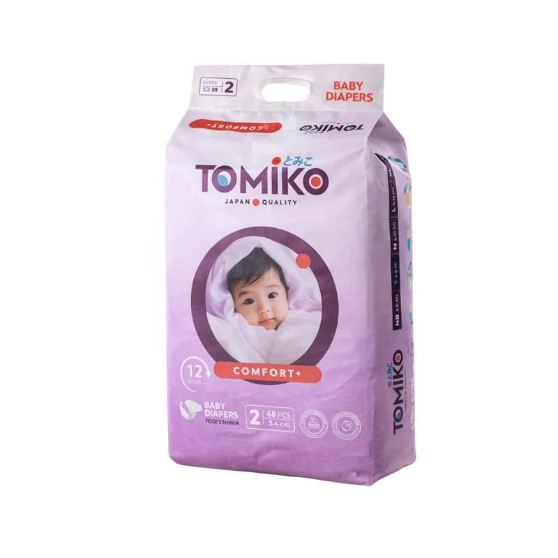 Tomiko 2, S Comfort+ 68 dona (4–6 kg)