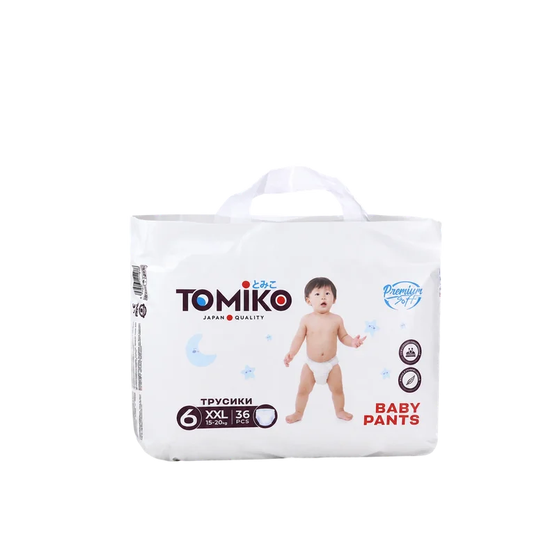 Trusik Tomiko premium 6, XXL 36 dona (15–20kg)
