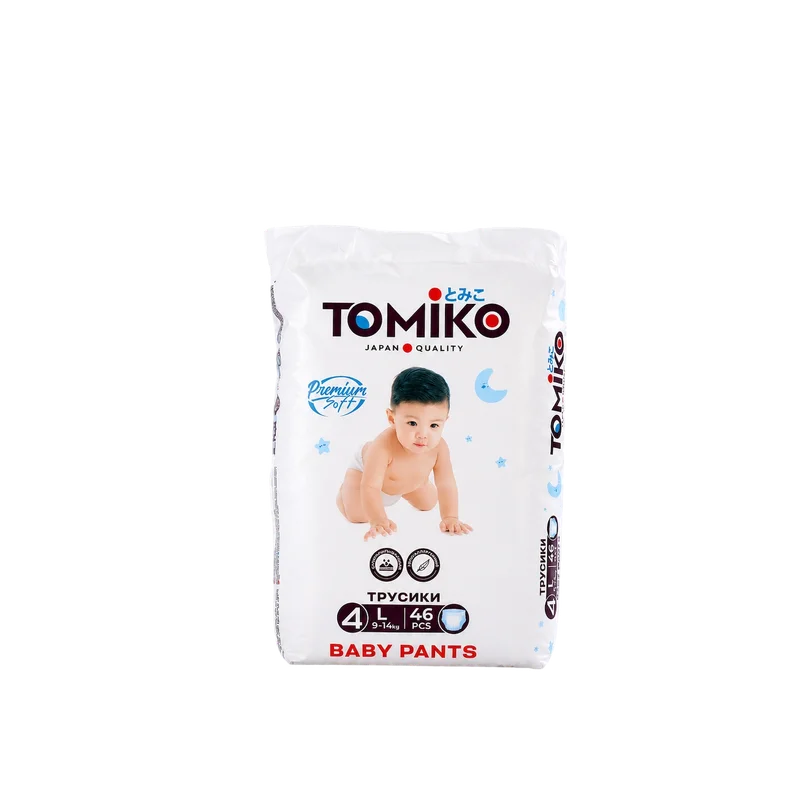 Trusik Tomiko 4, L premium 46 dona (9–14 kg)