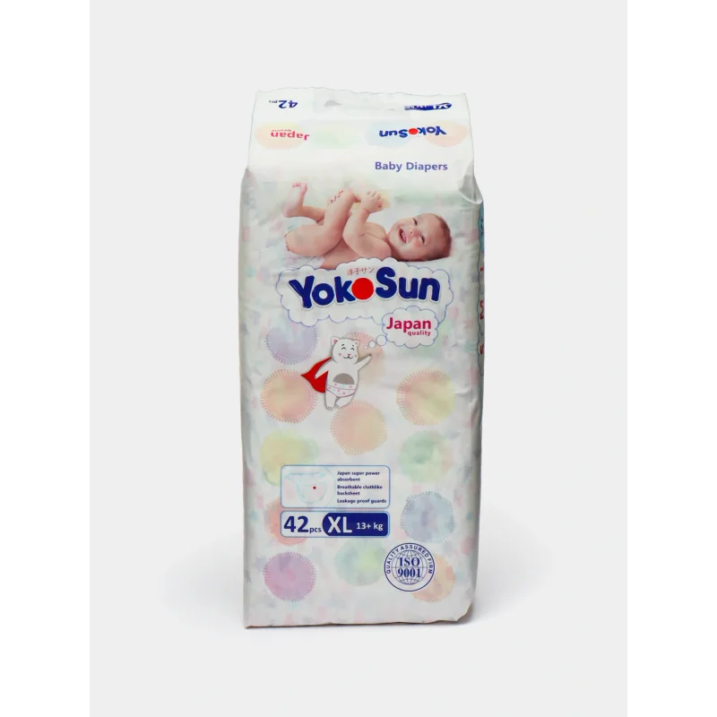 Tagliklar YokoSun Comfort, XL (12-20 kg) 42 dona